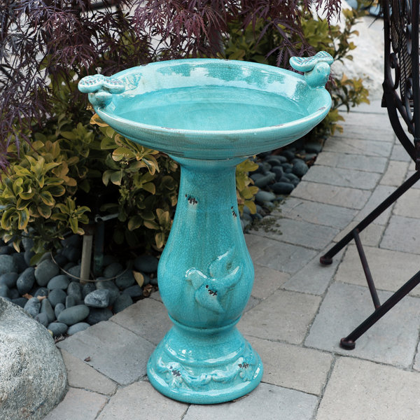Blue Elephant Bird Bath & Reviews Wayfair.co.uk